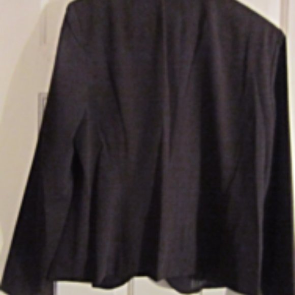 Worthington Suit Blazer Maroon Size 16 Imported Modern Tailored Design MSRP $70. - Picture 9 of 12